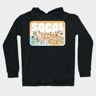 Sunny SoCal Cartoon Hoodie